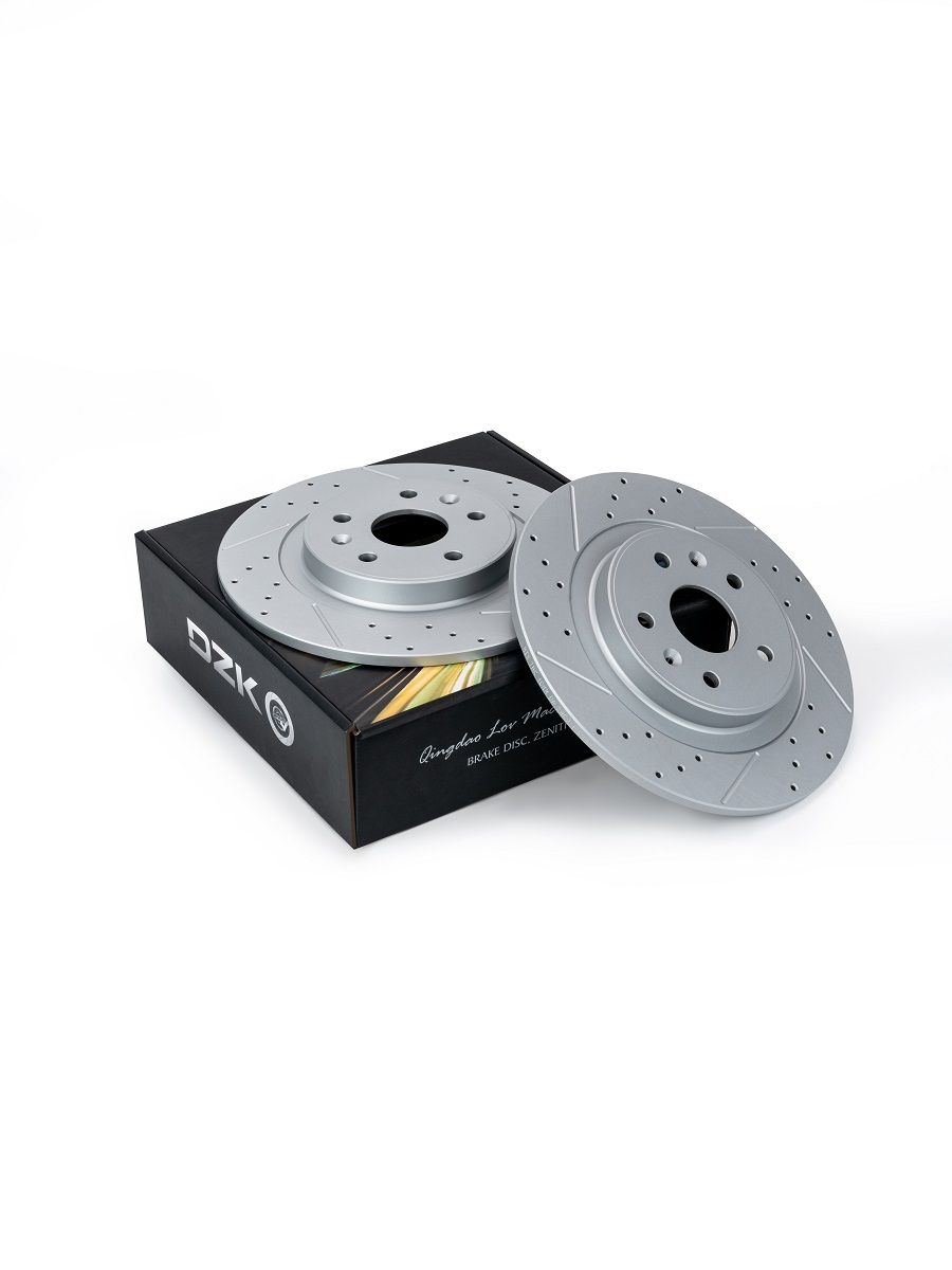 TАNK 300/400/500/Haval H9 Gen2/Great Wall Poer KingKong. Задние слотированные/перфорированные тормозные диски. 3502108ХPW01А - Фото 1